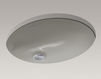 Built-in wash basin Caxton K-2209-95 Gray Built-in wash basin Caxton Kohler 2015 K-2209-95 Contemporary / Modern