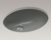 Built-in wash basin Caxton K-2209-95 Gray Built-in wash basin Caxton Kohler 2015 K-2209-95 Contemporary / Modern
