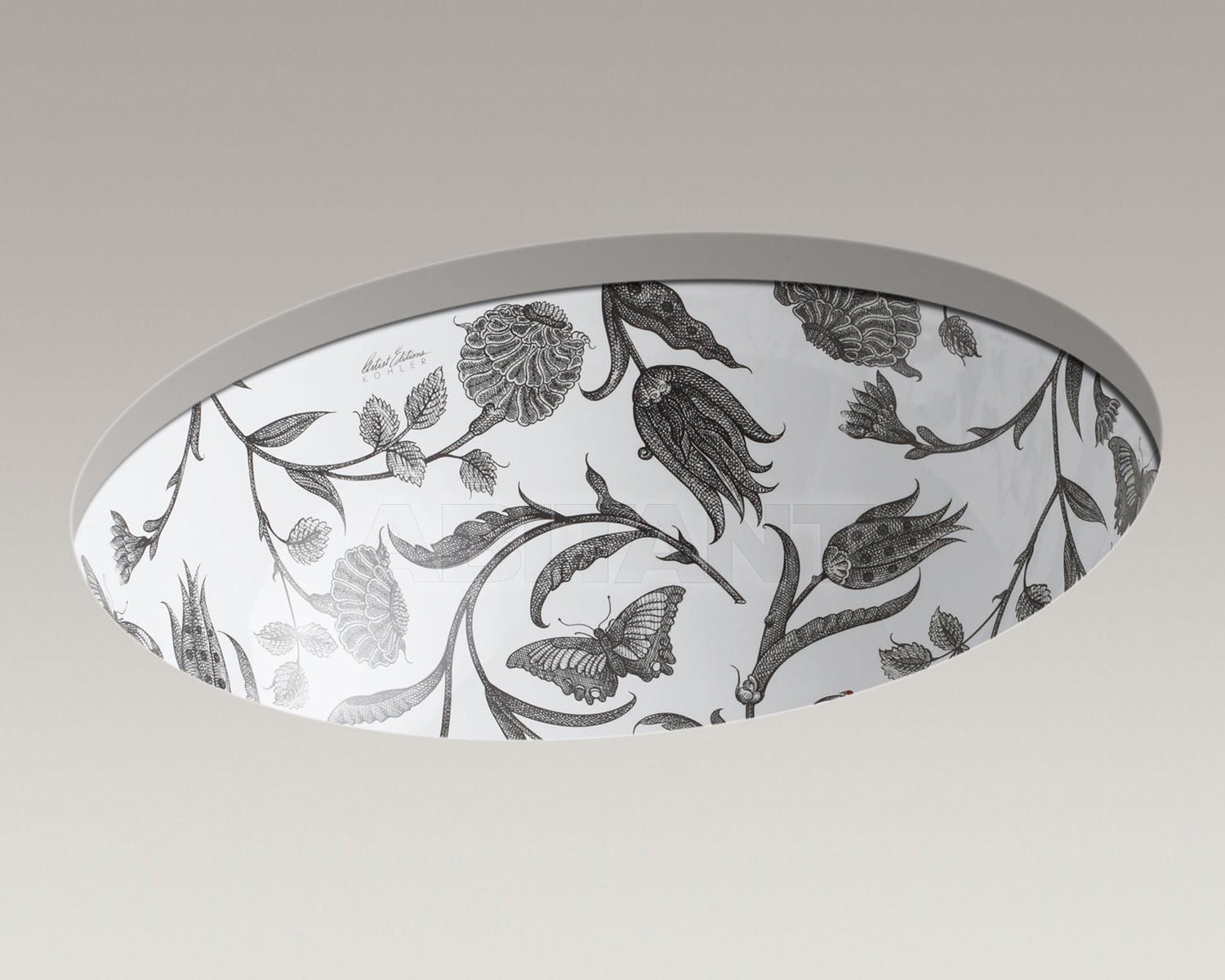 Built-in wash basin Botanical Study K-14218-BT-0 price on request Buy Built-in wash basin Botanical Study Kohler 2015 K-14218-BT-0