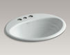 Countertop wash basin Ellington K-2906-4-K4 Dark gray Countertop wash basin Ellington Kohler 2015 K-2906-4-K4 Contemporary / Modern