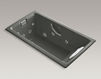 Hydromassage bathtub Tea-for-Two K-856-V-95 Gray Hydromassage bathtub Tea-for-Two Kohler 2015 K-856-V-95 Contemporary / Modern