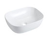 Countertop wash basin Olea Rectangular 4072/55 white Countertop wash basin Olea Rectangular The Bath Collection 2015 4072/55 Contemporary / Modern