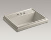 Countertop wash basin Tresham K-2991-4-K4 Dark gray Countertop wash basin Tresham Kohler 2015 K-2991-4-K4 Contemporary / Modern