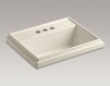 Countertop wash basin Tresham Kohler 2015 K-2991-4-58 Contemporary / Modern