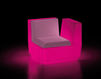 Terrace chair BIG CUT CORNER Plust LIGHTS 8281 A4182+GREEN Minimalism / High-Tech