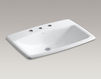 Countertop wash basin Man's Lav Kohler 2015 K-2885-8-47 Contemporary / Modern