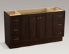 Wash basin cupboard Damask Kohler 2015 K-99523-TK-1WD Contemporary / Modern