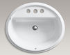 Countertop wash basin Tresham Kohler 2015 K-2992-4-58 Contemporary / Modern