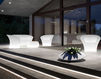 Terrace chair OHLA Plust LIGHTS 8238 A4182+BLUE Minimalism / High-Tech
