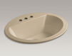 Countertop wash basin Bryant K-2699-4-K4 Dark gray Countertop wash basin Bryant Kohler 2015 K-2699-4-K4 Contemporary / Modern