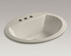 Countertop wash basin Bryant Kohler 2015 K-2699-4-95 Contemporary / Modern
