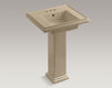 Wash basin with pedestal Tresham Kohler 2015 K-2844-4-58 Contemporary / Modern
