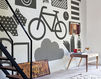 Vinyl wallpaper FLAT ICON Wall&Decò  CONTEMPORARY WALLPAPER WDFI1401 Contemporary / Modern