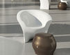 Terrace chair OHLA Plust FURNITURE 6238 Black Minimalism / High-Tech