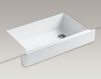 Built-in wash basin Whitehaven K-6488-47 Ivory Built-in wash basin Whitehaven Kohler 2015 K-6488-47 Contemporary / Modern