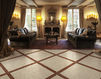 Floor tile CARNEVALE VENEZIANO Petracer's Ceramics Pregiate Ceramiche Italiane CV 16 T NERO Classical / Historical 