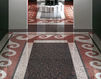 Floor tile CARNEVALE VENEZIANO Petracer's Ceramics Pregiate Ceramiche Italiane CV 16 T ROSSO Classical / Historical 