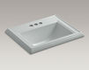 Countertop wash basin Memoirs K-2241-4-0 white Countertop wash basin Memoirs Kohler 2015 K-2241-4-0 Contemporary / Modern