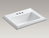 Countertop wash basin Memoirs K-2241-4-G9 Gray Countertop wash basin Memoirs Kohler 2015 K-2241-4-G9 Contemporary / Modern