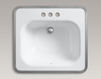 Countertop wash basin Tahoe Kohler 2015 K-2890-4-0 Contemporary / Modern