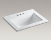 Countertop wash basin Memoirs Kohler 2015 K-2337-4-G9 Contemporary / Modern