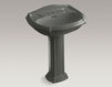 Wash basin with pedestal Portrait Kohler 2015 K-2221-4-G9 Contemporary / Modern