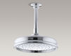 Ceiling mounted shower head Traditional Round Kohler 2015 K-13692-SN Contemporary / Modern