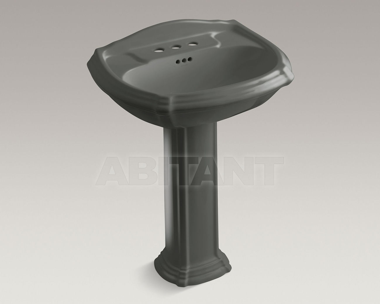 Buy Wash basin with pedestal Portrait Kohler 2015 K-2221-4-58