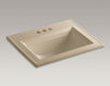 Countertop wash basin Memoirs K-2337-4-58 Dark gray Countertop wash basin Memoirs Kohler 2015 K-2337-4-58 Contemporary / Modern