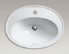 Countertop wash basin Serif K-2075-1-47 Ivory Countertop wash basin Serif Kohler 2015 K-2075-1-47 Contemporary / Modern