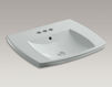 Countertop wash basin Kelston K-2381-4-G9 Gray Countertop wash basin Kelston Kohler 2015 K-2381-4-G9 Contemporary / Modern