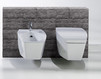 Wall mounted toilet Simas Duemilasette DU 18/F 85 Contemporary / Modern