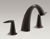 Bath mixer Alteo K-T45117-4-CP Silver Bath mixer Alteo Kohler 2015 K-T45117-4-CP Contemporary / Modern