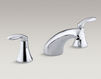 Bath mixer Coralais K-T15294-4-G Silver Bath mixer Coralais Kohler 2015 K-T15294-4-G Contemporary / Modern