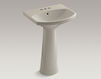 Wash basin with pedestal Cimarron Kohler 2015 K-2362-4-0 Contemporary / Modern