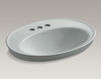 Countertop wash basin Serif Kohler 2015 K-2075-4-47 Contemporary / Modern