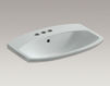 Countertop wash basin Cimarron Kohler 2015 K-2351-4-47 Contemporary / Modern