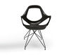 Armchair DAFNE Metalmobil Light_Collection_2015 163 VR+WHITE Contemporary / Modern