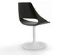 Chair ECHO Metalmobil Light_Collection_2015 153 CR+Black Contemporary / Modern