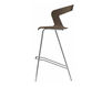 Bar stool IBIS Metalmobil Light_Collection_2015 302 CR+YELLOW Contemporary / Modern