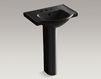 Wash basin with pedestal Veer Kohler 2015 K-5266-4-G9 Contemporary / Modern