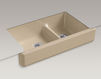 Built-in wash basin Whitehaven K-6426-58 Dark gray Built-in wash basin Whitehaven Kohler 2015 K-6426-58 Contemporary / Modern