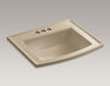 Countertop wash basin Archer Kohler 2015 K-2356-4-58 Contemporary / Modern