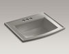 Countertop wash basin Archer Kohler 2015 K-2356-4-33 Contemporary / Modern