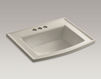 Countertop wash basin Archer Kohler 2015 K-2356-4-95 Contemporary / Modern