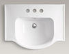Wash basin with pedestal Veer Kohler 2015 K-5266-4-0 Contemporary / Modern