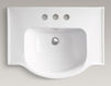 Wash basin with pedestal Veer K-5266-4-0 white Wash basin with pedestal Veer Kohler 2015 K-5266-4-0 Contemporary / Modern