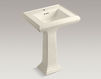 Wash basin with pedestal Memoirs K-2238-1-0 white Wash basin with pedestal Memoirs Kohler 2015 K-2238-1-0 Contemporary / Modern