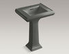 Wash basin with pedestal Memoirs K-2238-1-47 Ivory Wash basin with pedestal Memoirs Kohler 2015 K-2238-1-47 Contemporary / Modern