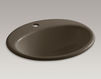 Countertop wash basin Farmington Kohler 2015 K-2905-1-KA Contemporary / Modern